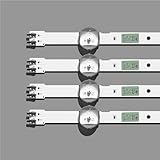  BAVALU Nouveau 8 pièces bande de rétroéclairage LED for Samsung UN49j5200AG UN49J5290AG E306084 49 FHD-R-180319-JEDI FHD-L-180319 BN96-46573A 46572A