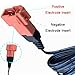 12 Volt Battery Charger Kids Powered Ride On Toys, 12V Red Square Socket, Electric Ride-Ons Battery Power Adapter,UL FCC,SL12-07-02