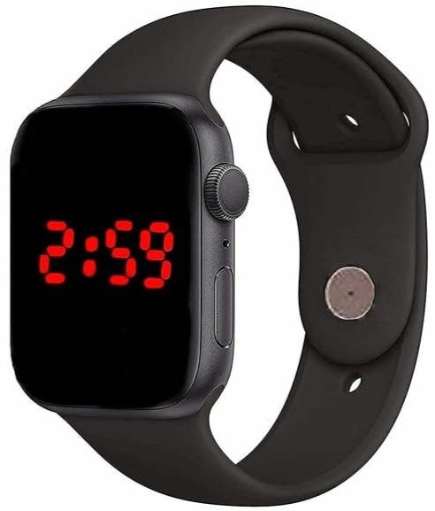 Black LED Digital Watch Boys & Girls Watch, Kids Watches (B0C89GNTKN) Amazon Price History, Amazon Price Tracker