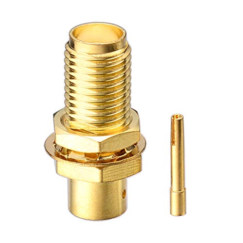 Conector SMA hembra RG402, pack 10 piezas miniatura 6
