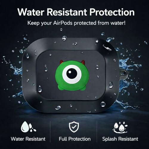 Image of Anvique Silicone Case Cover for Realme Buds Air 8, Dustproof and Shockproof Protection, Compatible with Realme Buds Air 8 (Mr. Q)