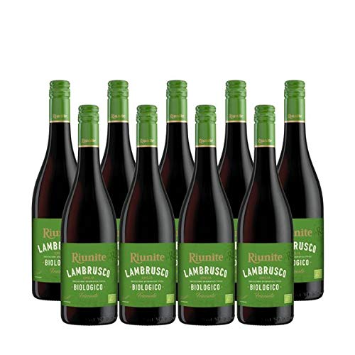 Rotwein Italien Lambrusco Riunite BIO lieblich (9x0,75L)