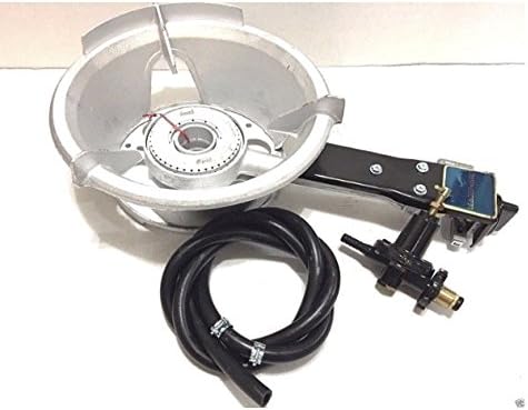 High Pressure Burner Propane Gas Automatic 12" Mouth Up to 119000 BTU/HR, B-0007