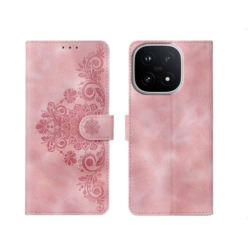 Image of amazon basics iQOO 15 5G Flip Cover | Card Pockets Wallet & Stand | Flip Cover for iQOO 15 5G (Executive Pink)