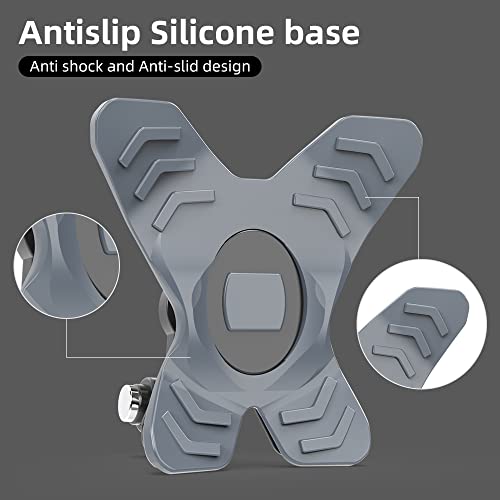 Image of Updated Motorcycle Helmet Chin Strap Mount with Phone Clip Compatible with iPhone 14 /14Pro /14 Plus, iPhone 13 /13 Pro, iPhone X /XS /XR, Samsung, LG, Pixel, Huawei, Xiaomi and More