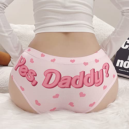 Joinfun Women Plus Size Cute Cartoon Lingerie Underwear Briefs Soft Bikini Panty Pink Xl thumb #5