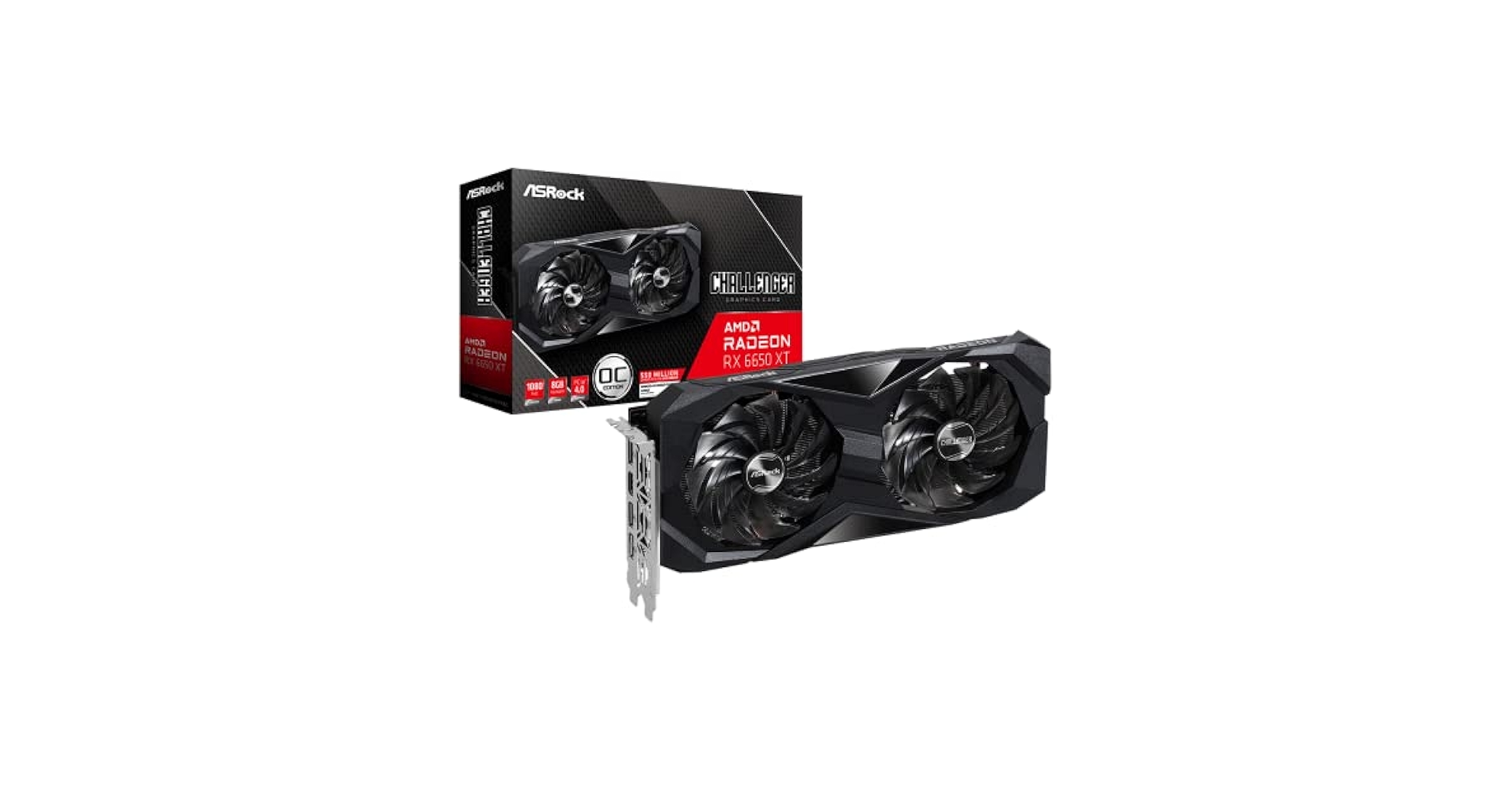 グラフィックボード・グラボ・ビデオカード ASRock RX 6650 XT OC Edition 8GB ASRock | AMD Radeon™ RX 6650 XT Phantom Gaming D 8GB OC