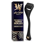 Derma Roller for Skin, Hair & Beard – Women and Men Titanium Microneedling Roller for Face & Scalp, Safe & Easy to Use 0.25mm