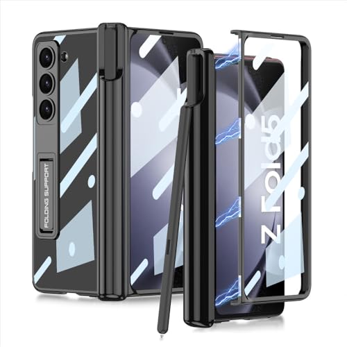 Protection Galaxy Z Fold 5 intégrale pour éviter les rayures de l'écran externe