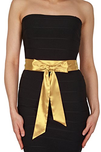 BlackButterfly Bridal Wedding Bridesmaid Satin Sash Belt2