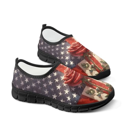 Image of Women's Loafers Slip On Slip Shoe Casual Walking Shoes Non Slip Work Shoes Mesh Athletic Sneakers