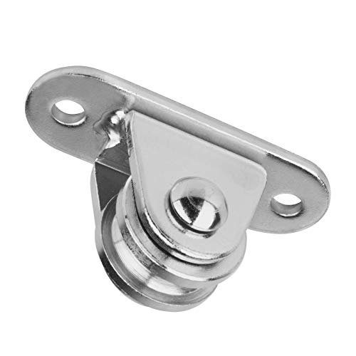 GBGS 8 Pack Pulley Block Carbon Steel Pulley Roller Duplex Bearing Silent Detachable, Heavy Duty 220 lb, Wheel Diameter 1\'\' for Material Handling and Moving