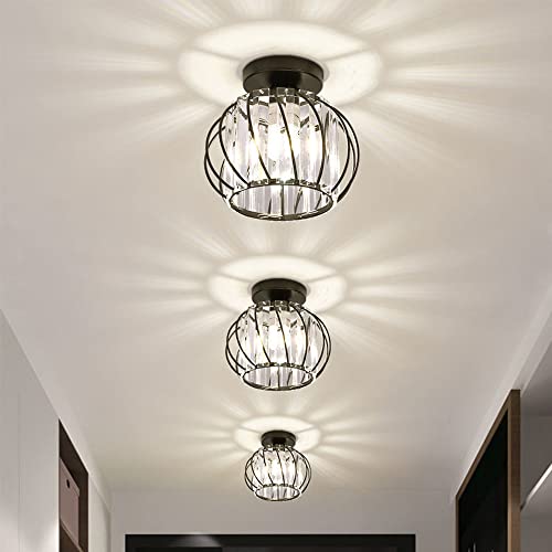 Mengjay E27 Plafoniera in Cristallo Moderno