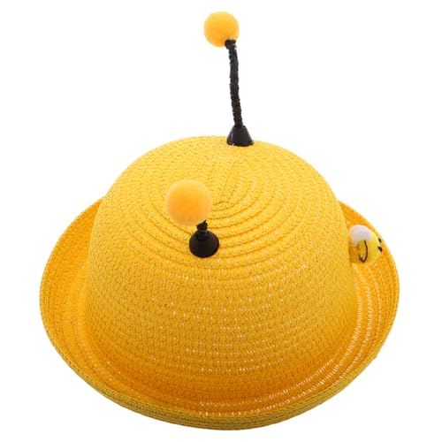 Sun Hat for Boys and Lightweight UV Protection Beach Cap with Adorable Breathable Summer Hat for Outdoor Activities Yellow