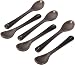 Le Creuset Stoneware Set of 6 Teaspoons, Truffle