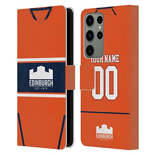Coque Samsung S23 Ultra Edinburgh Rugby cuir Head Case Designs personnalisé