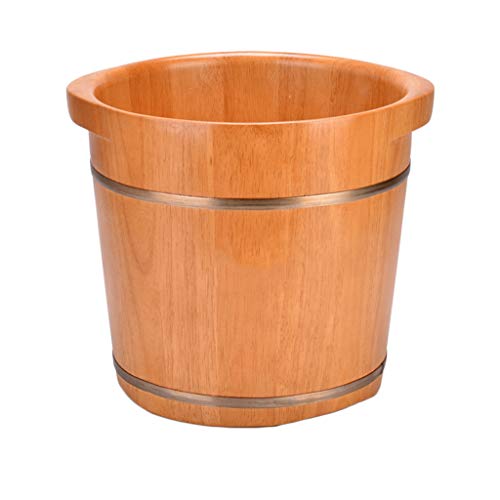 Katzowen Bañera de Madera para Pies Sin Tapa