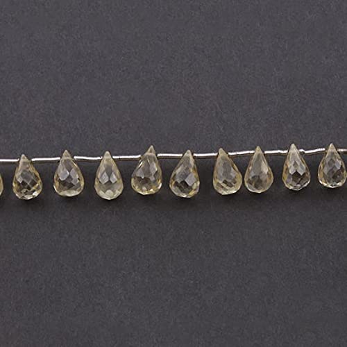 Zircon mystique jaune en briolettes facettées pour réparer et personnaliser vos bijoux SB3811