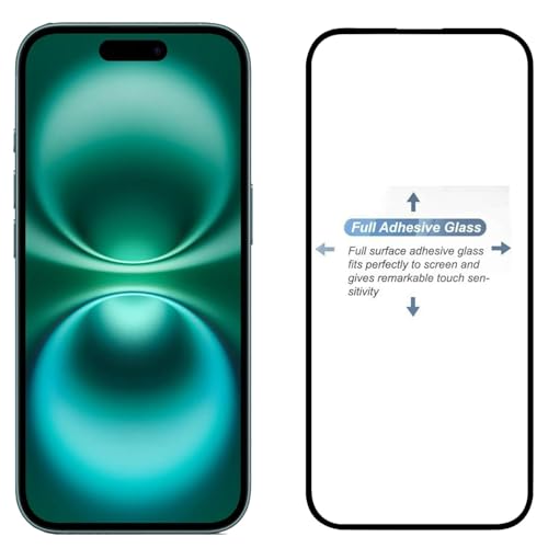 Image of DPJ Tempered Glass for iPhone 17 /iPhone 16 Pro (6.3 Inch) With Installation Kit | Military-Grade Gorilla Screen Protector | Edge to Edge Coverage |9H Hardness |Bubble-Free | Case Friendly | [Pack of 1]
