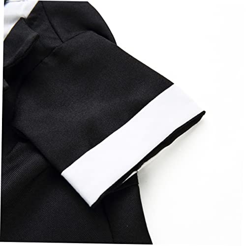 Disfraz Formal XL para Perro con Pajarita Negro miniatura 3