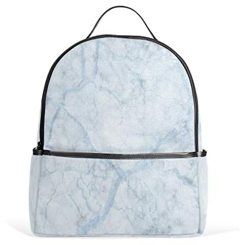 Mochila Escolar ALAZA Azul Mármol Cover