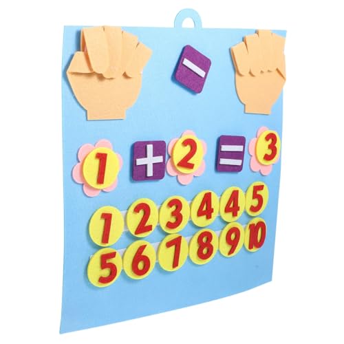 MAGICLULU Educational Math Board Toddler Counting Plaything Addition Subtraction Toy Kids Supplies