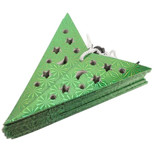 Housoutil Paper Hanging Star 5pcs Star Lamp Shade 45cm Paper Lamp Shade Ceiling Lighting