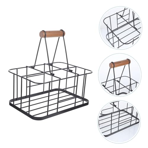 Soporte para botellas Unomor de hierro gris miniatura 4