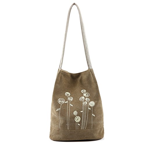 Sac de toile avec poche mobile tissu et anses souples légères