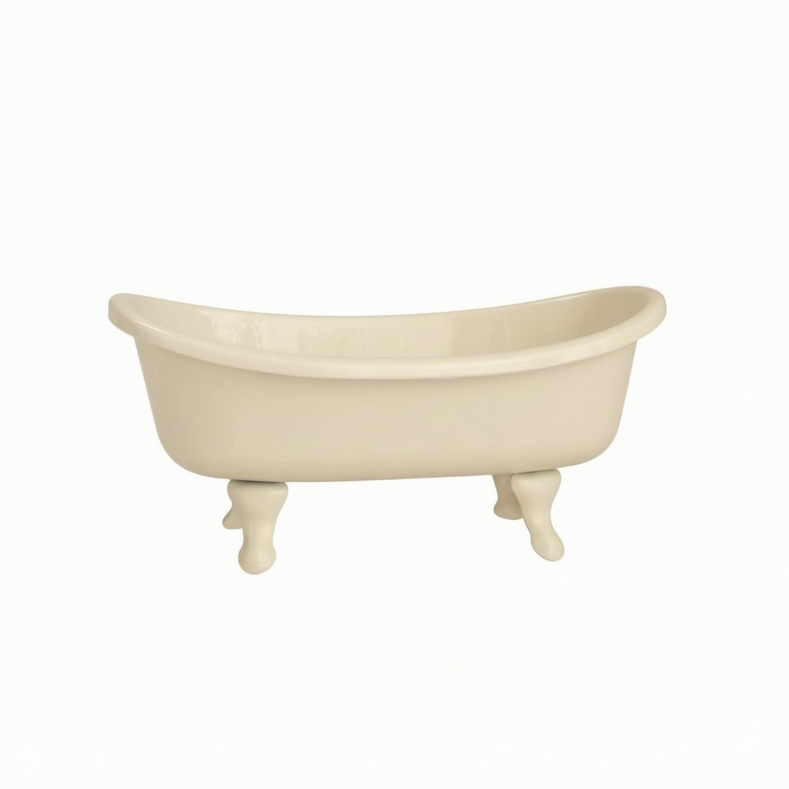 kowaku Mini Vasca da Bagno Liscia Elegante, Vasca da Bagno in Miniatura, Raffinata, per Diorama