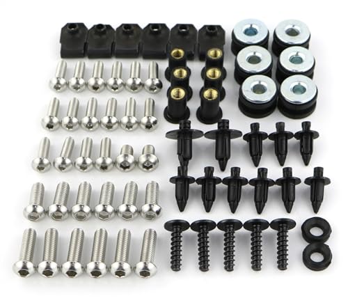 Vis carénage argent de haute précision pour Suzuki GSXR 1000