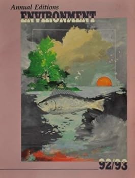 Paperback Environment 92/93 (Annual Editions: Environment) Book