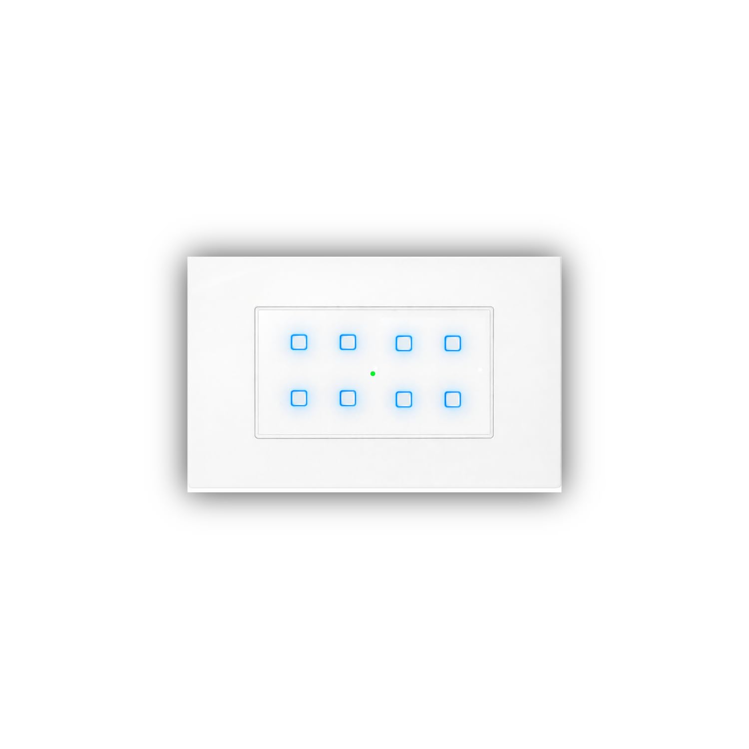 Smarteefi Touch 8 Port Modular WiFi Smart Switch Board, 8 Smart Switch, Compatible with Alexa & Google Home, White (Size: 4M (146mmx94mmx40mm))-picture-11