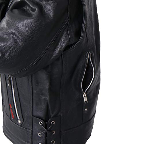 Hot Leathers Women's Leather Lace-Up Sleeves Jacket3