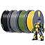 1kg*4 Black+grey+olive Green+vivid Yellow