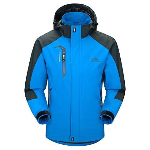 YSENTO Mens Waterproof Lightweight Outdoor Jacket Cover