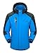 Produktbild donhobo Herren Softshell Jacke Wasserabweisend Outdoor Winddicht Full-Zip Funktionsjacke Atmungsaktive Wandern Camping Sport Reise Arbeit Mäntel (Blau, 2XL)