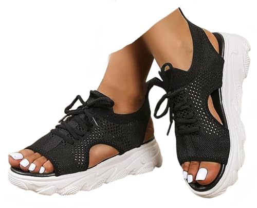 Dkieuyu Orthopedic Sandals for Women 2026 Summer Dressy Arch Support Walking Comfortable Breathable Open Toe Sport Sandals