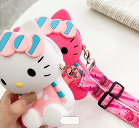 Image of EITHEO Cute Silicon Sling Bag for Girls /Women Crossbody Bag Small Size Handbag Shoulder Bag