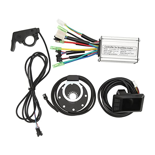 plplaaoo Kit de Controlador de conversión de Bicicleta eléctrica de Alto Rendimiento 250W Disipación de Calor rápido Kit de Controlador de Motor Protector para Bicicletas eléctricas y