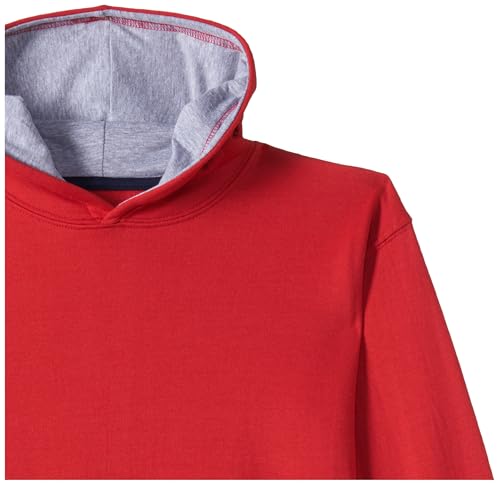 Image of T2F Girls Cotton Hooded Neck Oversized Fit DropShoulder Sweatshirt