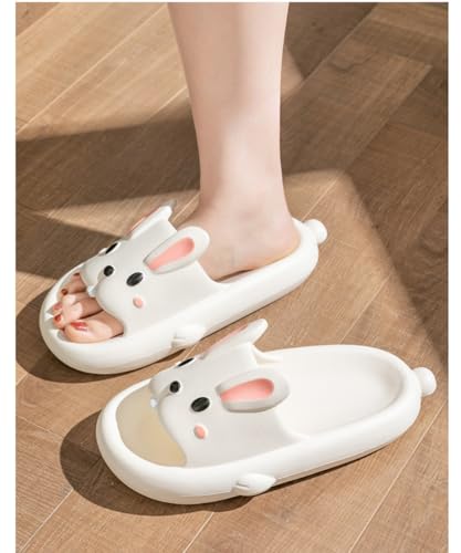 Slippers Kids Family Matching Cute Rabbit Ears Cartoon Thick Soles Indoor Outdoor Slippers3