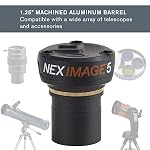 Celestron--NexImage-Burst-Color-Solar-System-Imager--Astronomy-Camera-for-Moon-and-Planets--5-MP-Camera-for-Astroimaging--High-Resolution--UltraSensitive-ON-Semiconductor-MT9P031-CMOS-Sensor