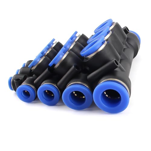 Conector neumático de 5 vías con diámetro variable para tuberías 5