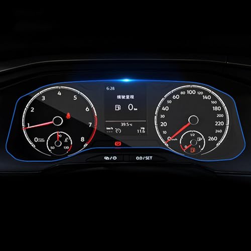 Film TPU protecteur d’écran de tableau de bord haut de gamme pour Volkswagen Polo T-Cross 2019