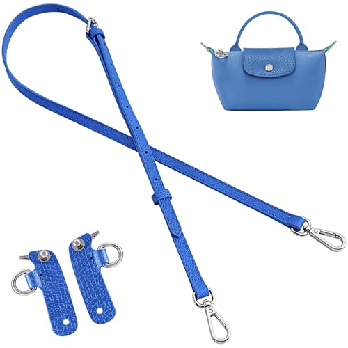 Image of Jiesinlov Leather Bag Shoulder Strap Replacement Crossbody Adjustable Conversion Kit Fit for Mini Pouch