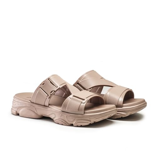 Image of ASIAN Women's FEMINA-06 Comfortable & Light Weight Slippers for women | Stylish & Anti-Skid Sandals for Adult | Waterproof & Everyday Use slip ons for Girls and Ladies