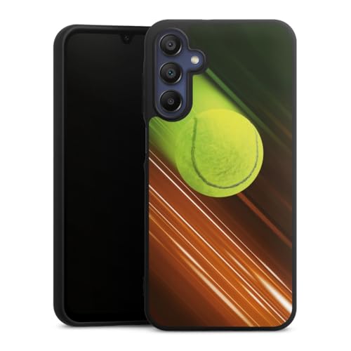 Coque silicone Samsung A15 eviter les rayures design souple tennis ballon