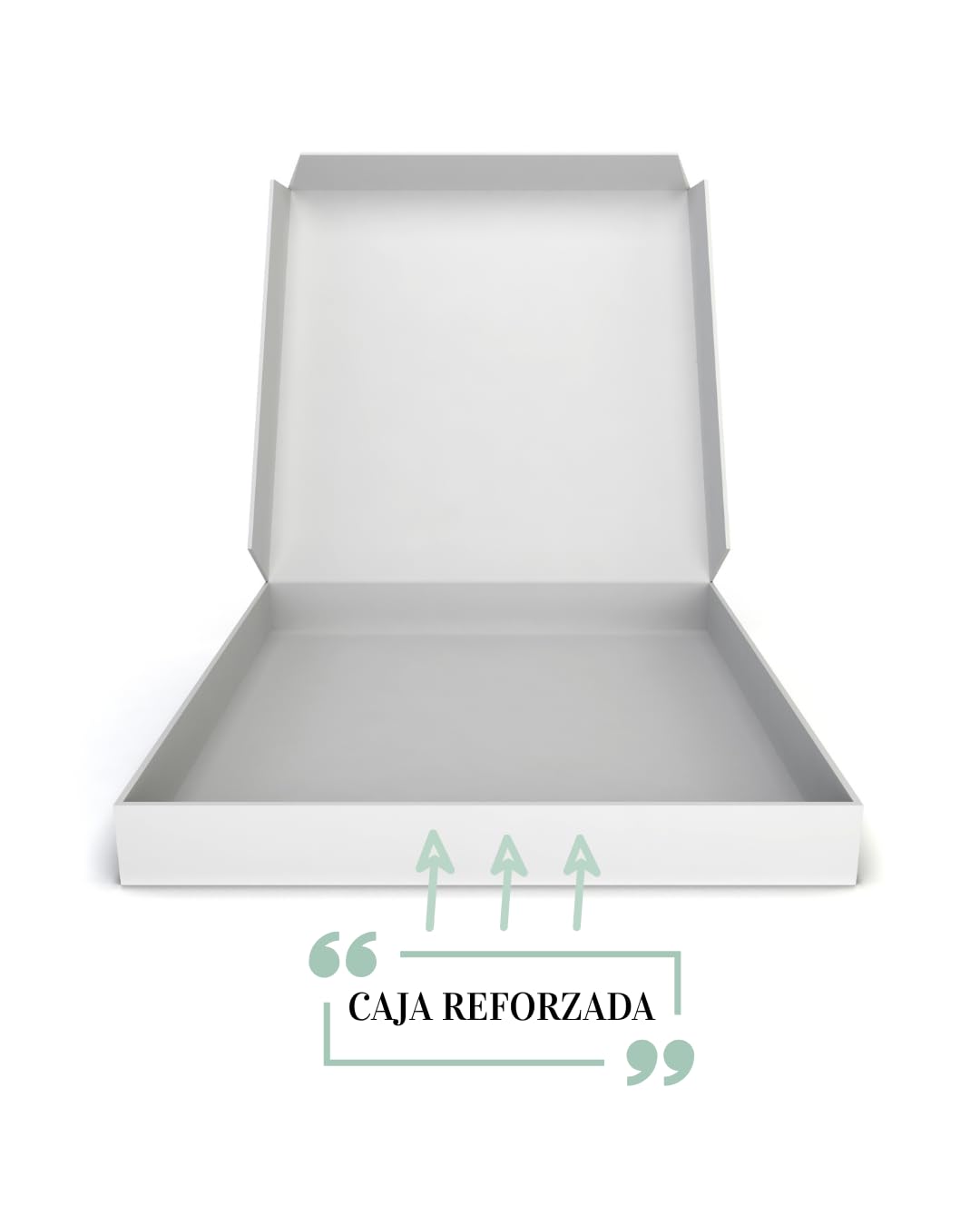 Scatole per Pizza 33 x 33 cm Cartone bianco robusto cellulosa sostenibile 50 pezzi