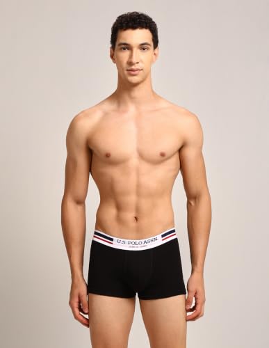 Image of U.S. Polo ASSN. Mens I641 Anti Microbial Essential Boxer Underwear Brief -Pack of 2